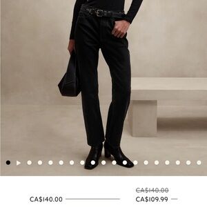 Banana Republic Black Jeans Size 27